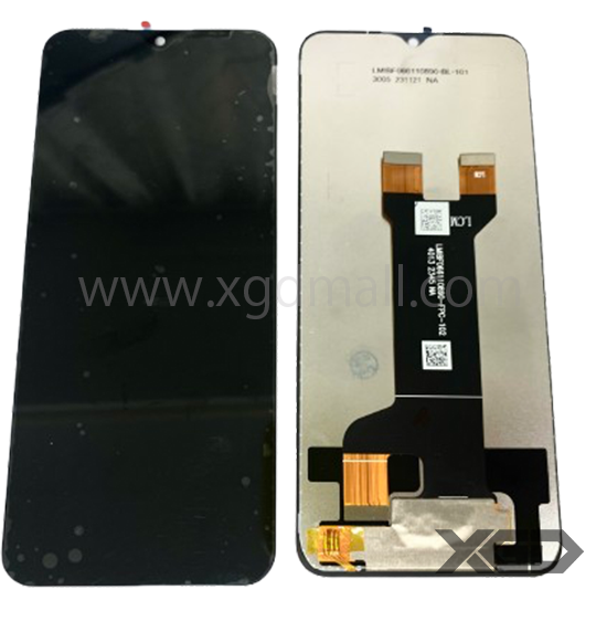 ZTE Libero 5G lV｜Nubia Ivy フロントパネル 黒｜再生品