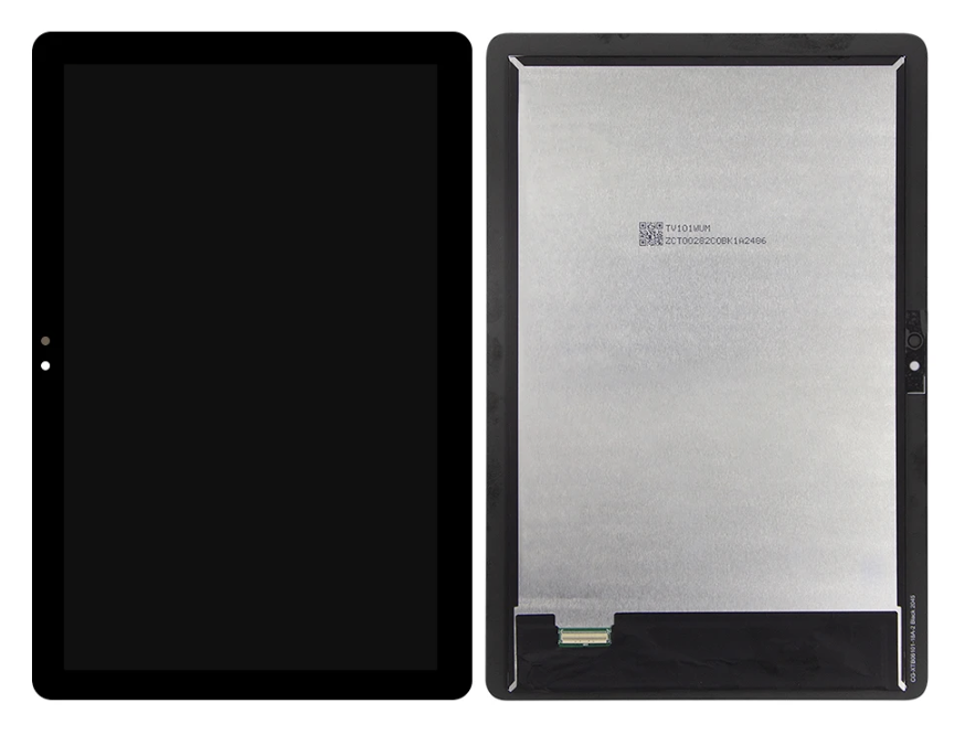 （取り寄せ品）Amazon Kindle Fire HD 10 2021｜HD10 Plus 2021 フロントパネル 黒 ｜純正組立品