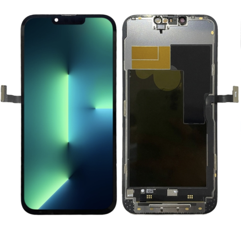 iPhone 13Pro Max フロントパネル 黒｜互換品（SoftOLED）