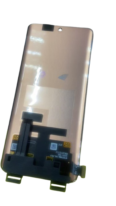 （取り寄せ品）OPPO Reno 10Pro 5G フロントパネル 黒 日本版 ｜OLED純正組立品