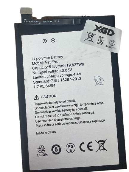 UMIDIGI A13 Pro  バッテリー
