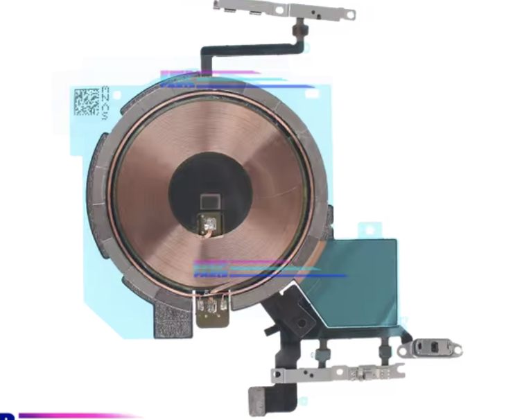 iPhone 14Pro Max Qi充電コイル＆パワーボリュームフレックスケーブル