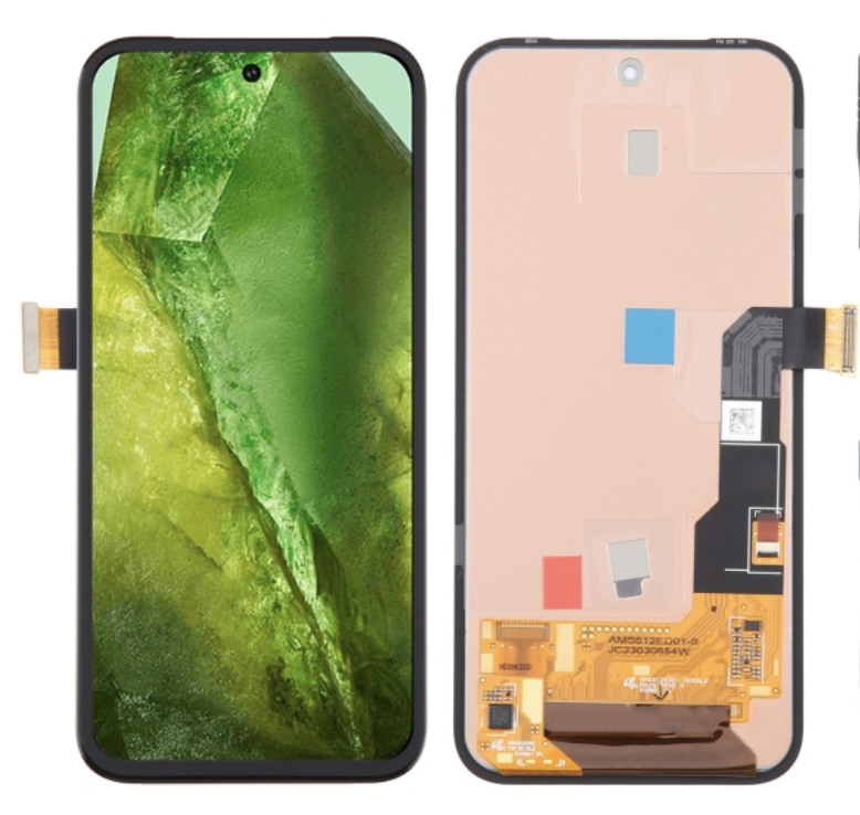 Google Pixel 8a フロントパネル 黒 ｜ OLED取り外し品