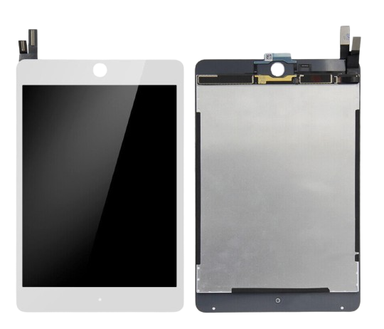iPad mini4 液晶 一体 白｜互換品