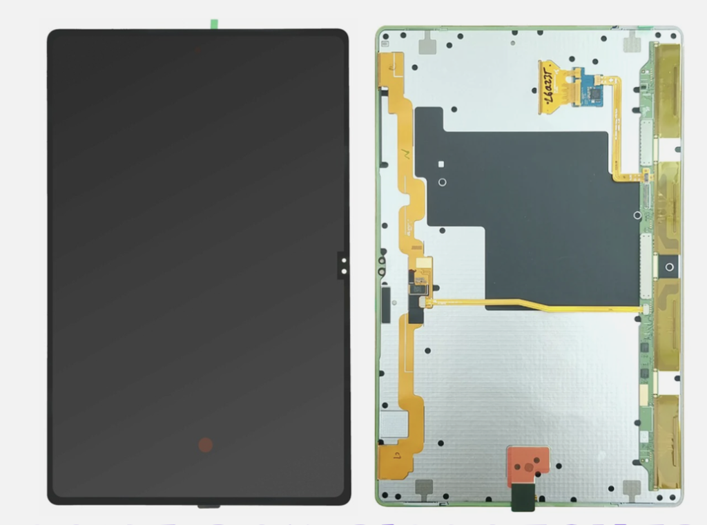 （取り寄せ品 ）Galaxy Tab S8 Ultra フロントパネル 黒 ｜OLED再生品