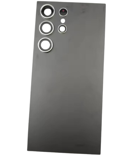[X5889背面パネル｜バッテリーカバー｜バックカバー] （取り寄せ品）Galaxy S24 Ultra バックパネル 黒