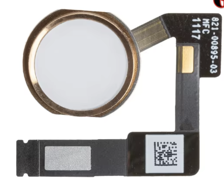 iPad 10.5｜Pro 12.9（第2世代）｜Air3 ホームボタンケーブル 金