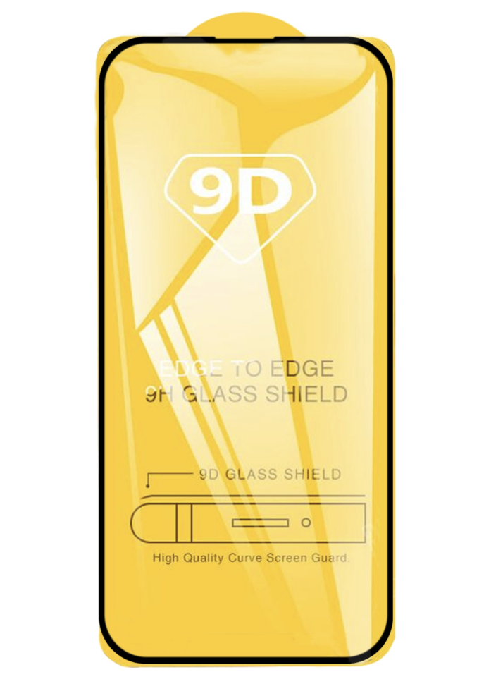 iPhone 16Pro ガラスフィルム （9D） 黒