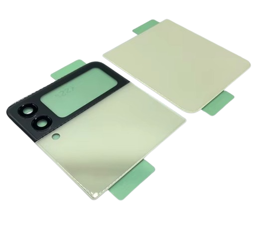（取り寄せ品）Galaxy Z Flip3 バックパネル （上+下）クリーム