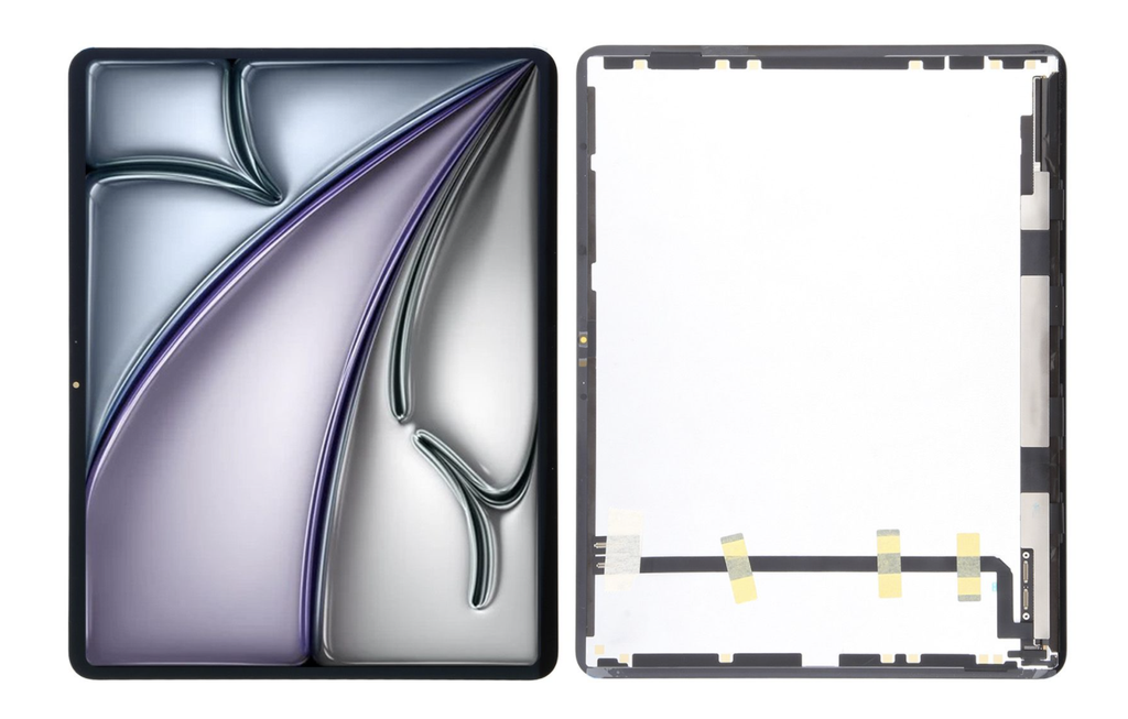 iPad Air 13 インチ (M2) 2024｜ (M3) 2025 液晶 一体 黒｜純正組立品