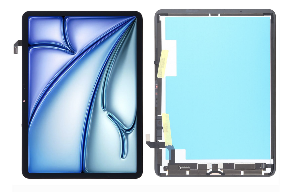 iPad Air 11 インチ (M2) 2024｜ (M3) 2025 液晶 一体 黒 ｜純正組立品