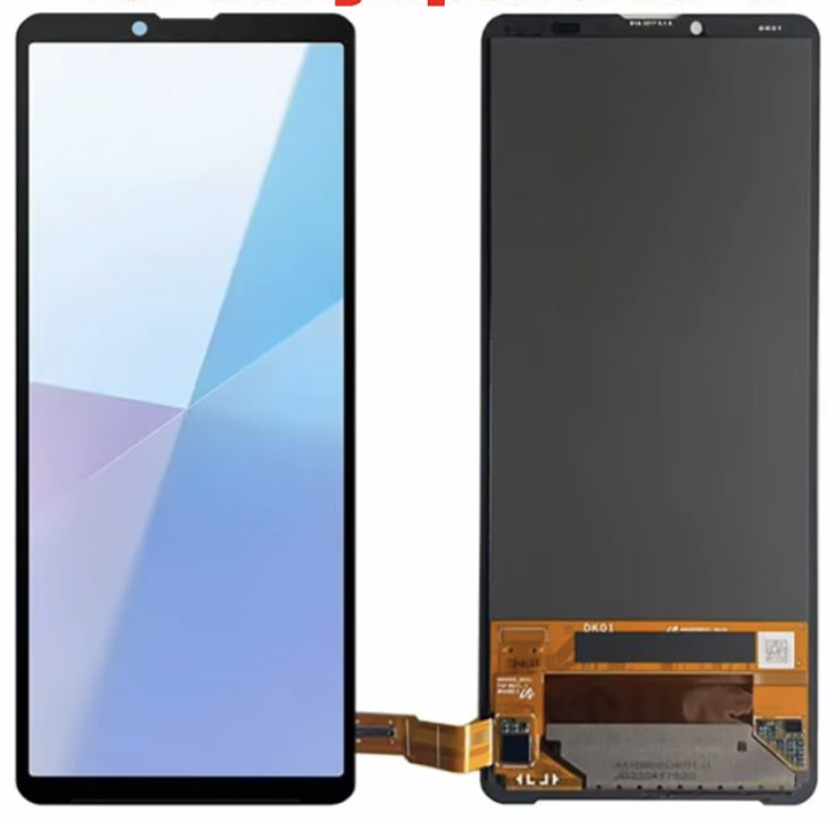 Xperia 10 Ⅵ フロントパネル 黒 ｜OLED再生品