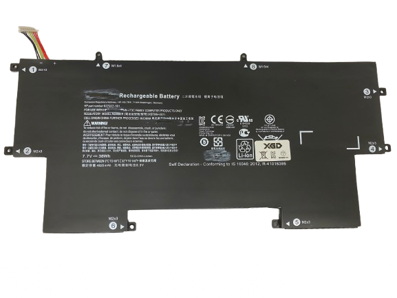 [X6036電池] HP Elitebook Folio G1 バッテリー HSTNN-1B71