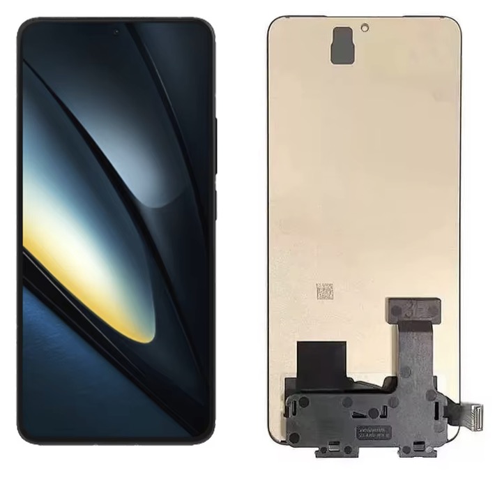 Xiaomi Poco F6 Pro フロントパネル 黒 ｜OLED純正組立品