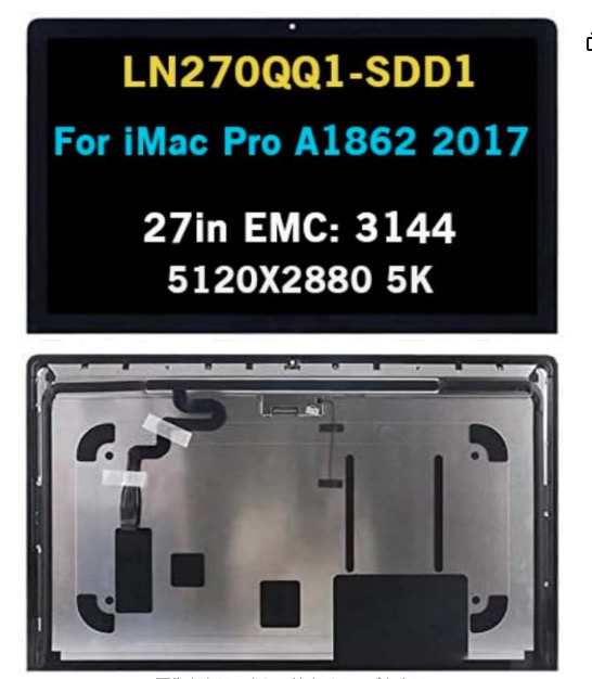 （取り寄せ品 ）iMac Pro 27 inch A1862 （2017） 液晶