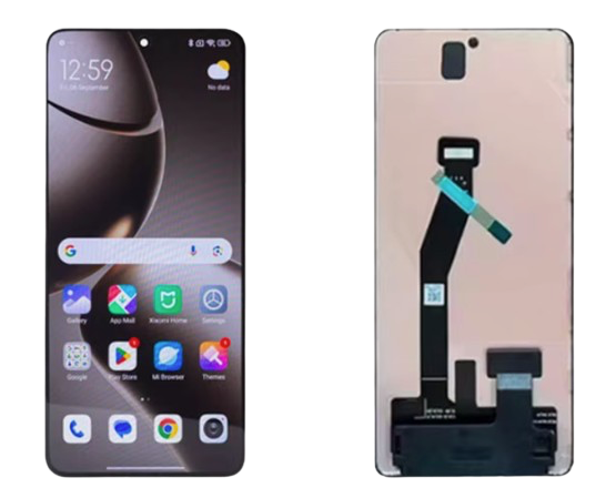 （取り寄せ品 ）Xiaomi 14T｜14T Pro フロントパネル 黒