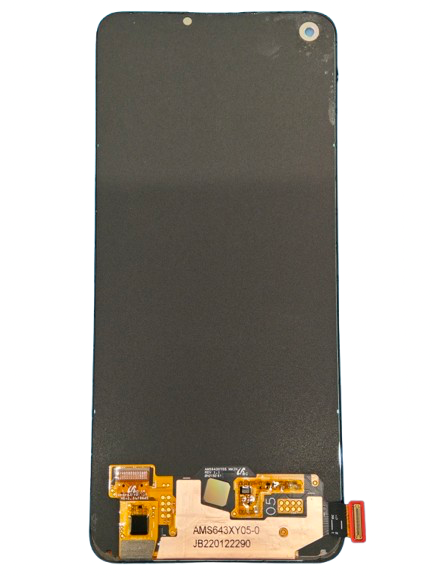 （取り寄せ品）OPPO Reno7 Lite 5G フロントパネル 黒
