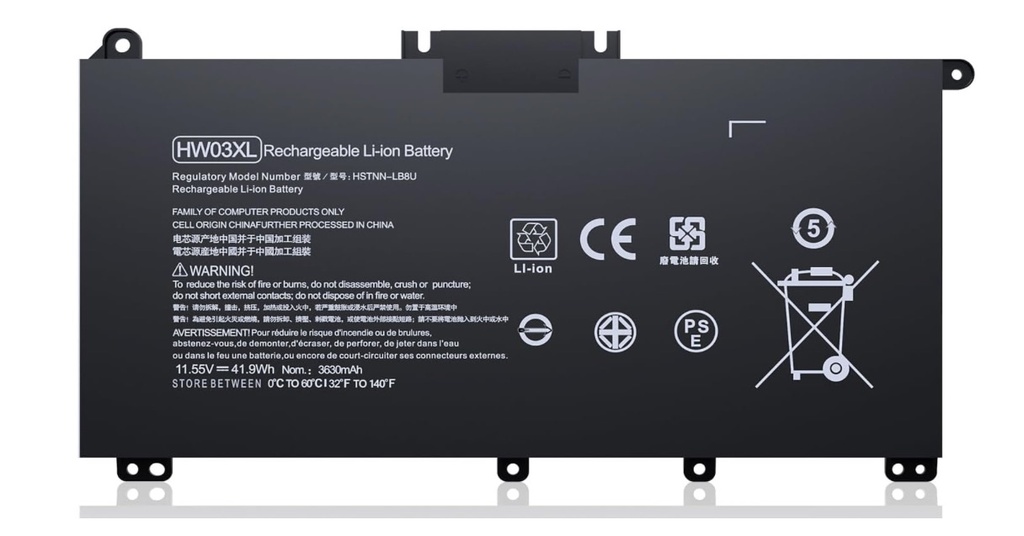 [X6248電池] HP Pavilion 15-eg0000 15-eg1000 15-eg2000 15-eg3000 15-eh1000 15-eh2000 15-eh3000 バッテリー HW03XL