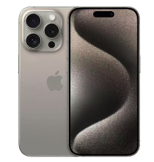 iPhone 15Pro バックガラス 互換品（レンズ＆MagSafe付き） ナチュラルチタニウム