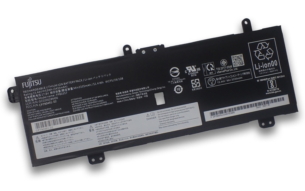 （取り寄せ品）富士通 FMV LIFEBOOK CH75｜E3 CH90｜E3 WC2｜E3 WC1｜E3 バッテリー