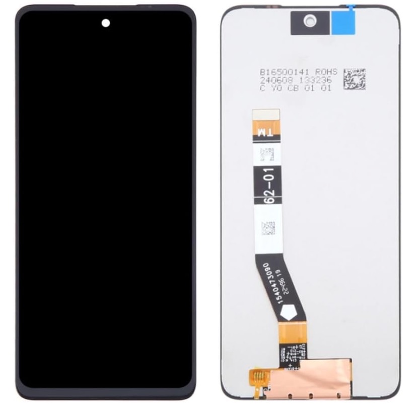  Motorola Moto G64Y 5G ｜Moto G64 5G（XT2431-3）フロントパネル 黒（日本版専用）｜ 再生品