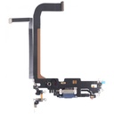[X6436ライトニングコネクタ｜充電ポート] iPhone 13ProMax ドックコネクター 青 互換品
