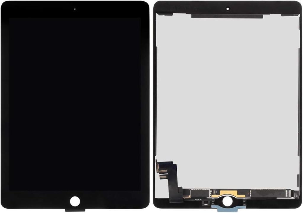 iPad Air2 液晶 一体（オートスリープ付） 黒 互換品