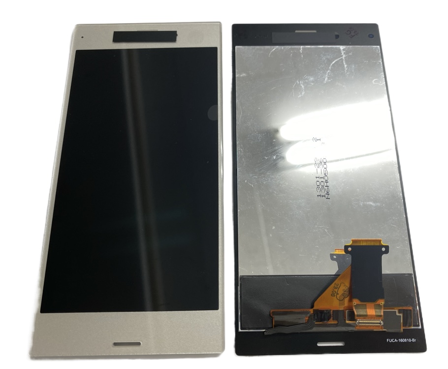 （取り寄せ品）Xperia XZs フロントパネル 銀｜再生品