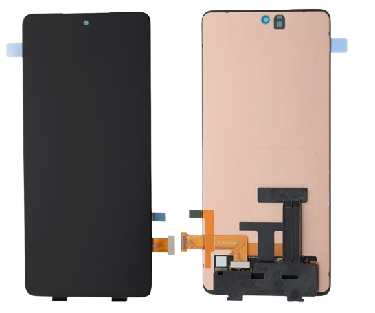 （取り寄せ品 ）Galaxy A73 フロントパネル 黒 純正組立品
