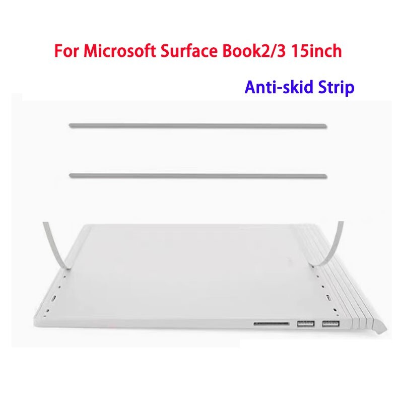 [X6842] （取り寄せ品）Surface Book 2-3 15インチ 滑り止めストリップ（一対/2本）