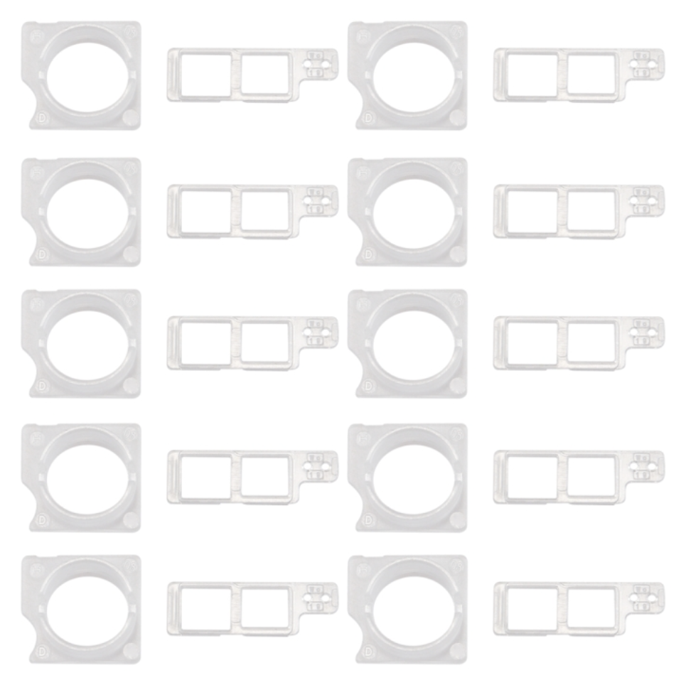 （取り寄せ品 ）iPhone 8G｜SE2｜SE3 インカメラリング+近接センサーブラケット 100個セット