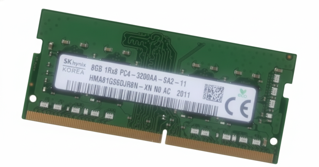 （取り寄せ品 ）PC用メモリ SK hynix DDR4 8GB 3200MHz RAM 1Rx8 1Rx16 PC4 - 3200AA SO-DIMM 