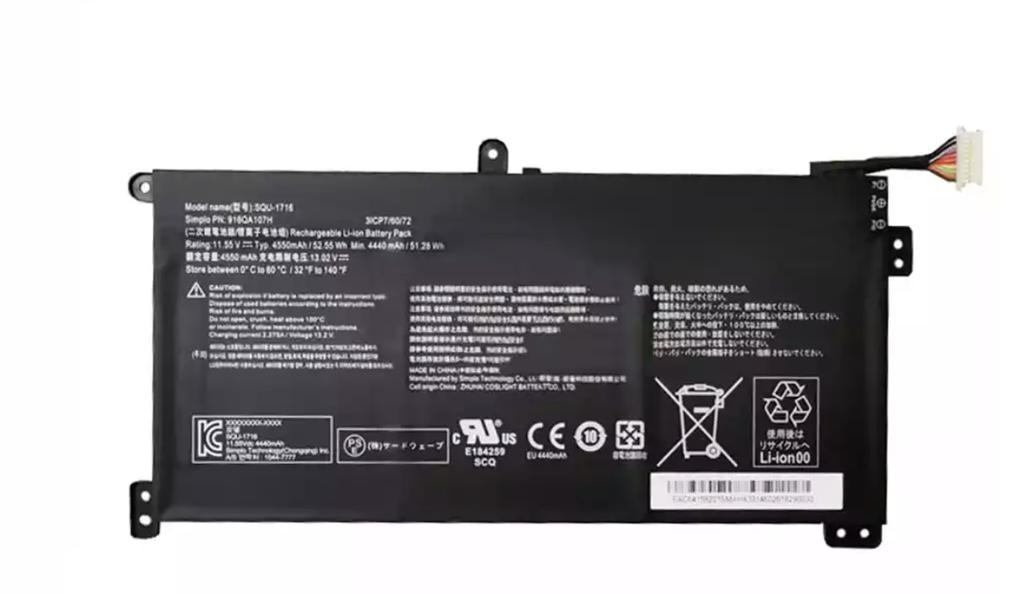 （取り寄せ品）Hasee SIMPLO SQU-1716｜916QA107H バッテリー