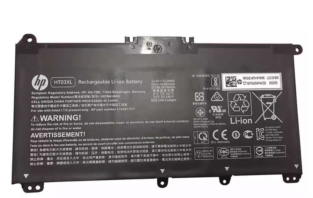 （取り寄せ品 ）HP HT03XL バッテリー