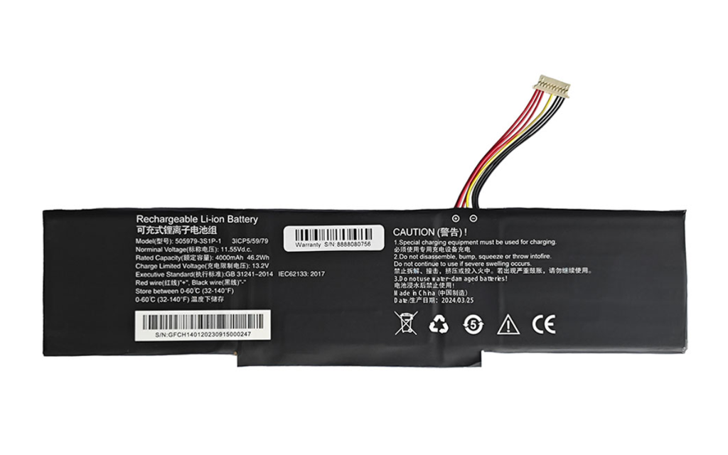 （取り寄せ品）505979-3S1P CHUWI CoreBook Pro CWI528 ｜CWI529 バッテリー