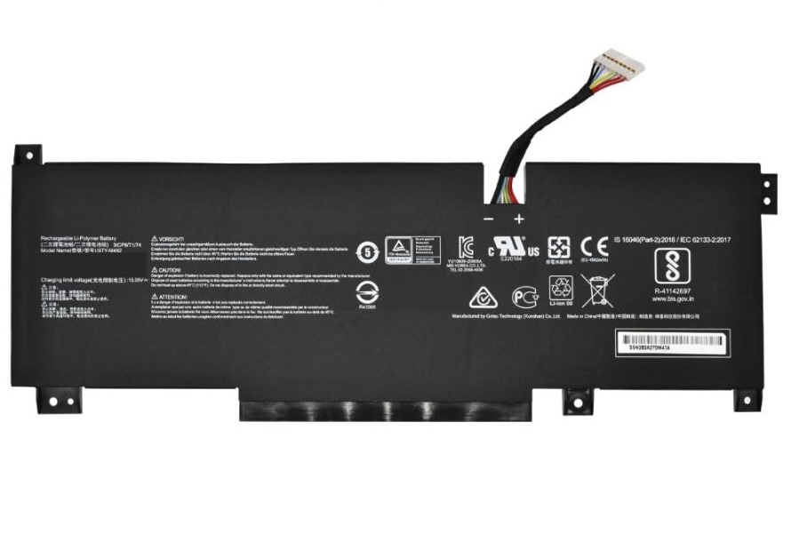 （取り寄せ品 ）MSI BTY-M492 バッテリー 白タイプ