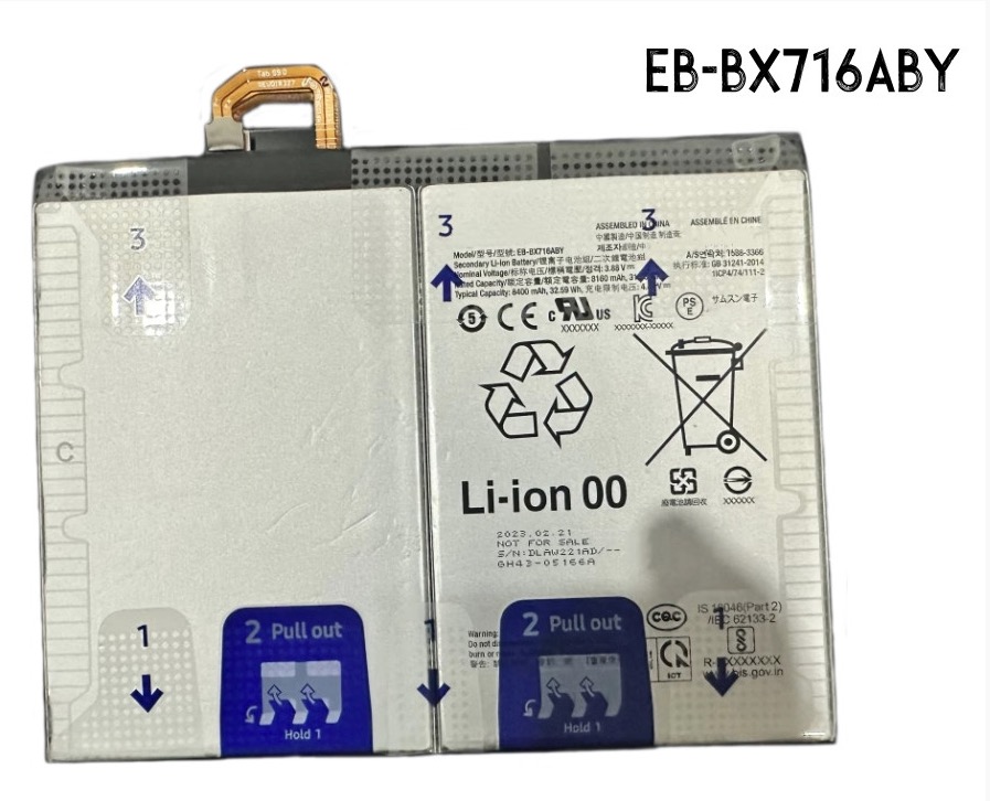 （取り寄せ品）Samsung Galaxy Tab S9 (SM-X710｜ SM-X716) バッテリー