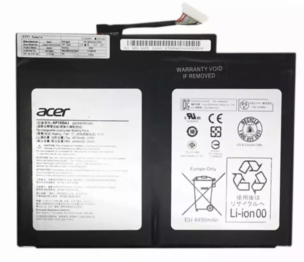 （取り寄せ品）ACER  AP16B4J バッテリー