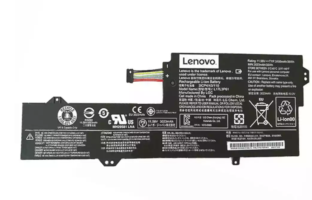 （取り寄せ品）LENOVO  L17M3P61 バッテリー