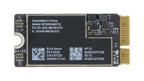 （取り寄せ品 ）MACBook AIR A1465 2013-2015｜A1466 2013-2017  Wi-Fi・Bluetoothモジュール