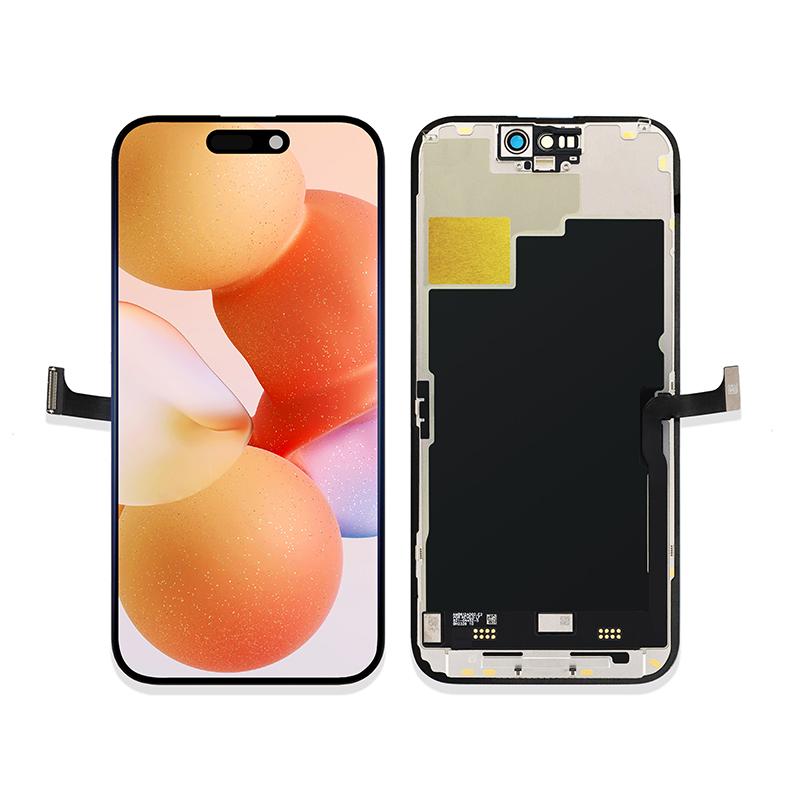 iPhone 15Pro フロントパネル 黒｜互換品 LCD FHD｜おすすめ品