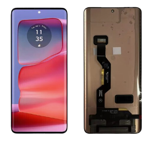 Motorola Edge 50 Pro｜Edge 50s Pro フロントパネル 黒 ｜純正組立品