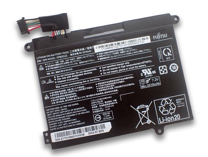 [X7892] （取り寄せ品）富士通 FMV LIFEBOOK WU-X/F3 WU2/F3 WU2/E3 UH-X/H1 WU-X/E3 UH-X/E3 バッテリー FPCBP578 FPB0352S
