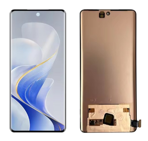 （取り寄せ品 ）Vivo S19Pro フロントパネル 黒 ｜純正組立品