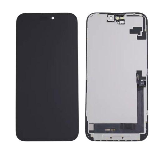 iPhone 16 Plus フロントパネル 黒｜互換品（HardOLED）