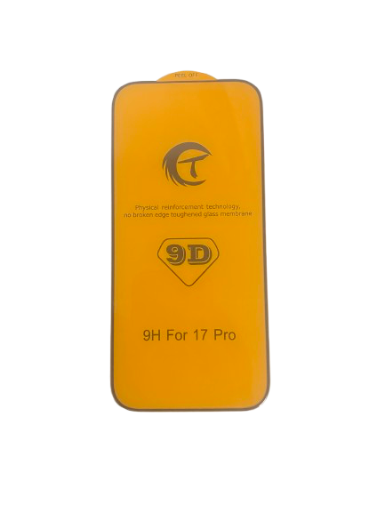 iPhone 17Pro ガラスフィルム (9D)