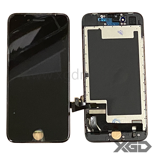 iPhone SE3 フロントパネル 黒｜互換品 専用版