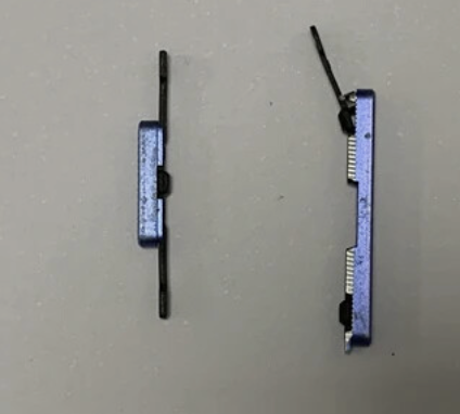 （取り寄せ品）Google Pixel 電源＋音量ボタン ブルー