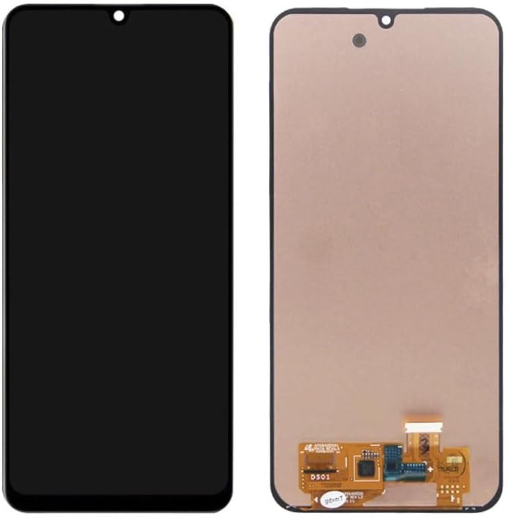 （取り寄せ品）Galaxy A24 フロントパネル 黒（SM-A245F）