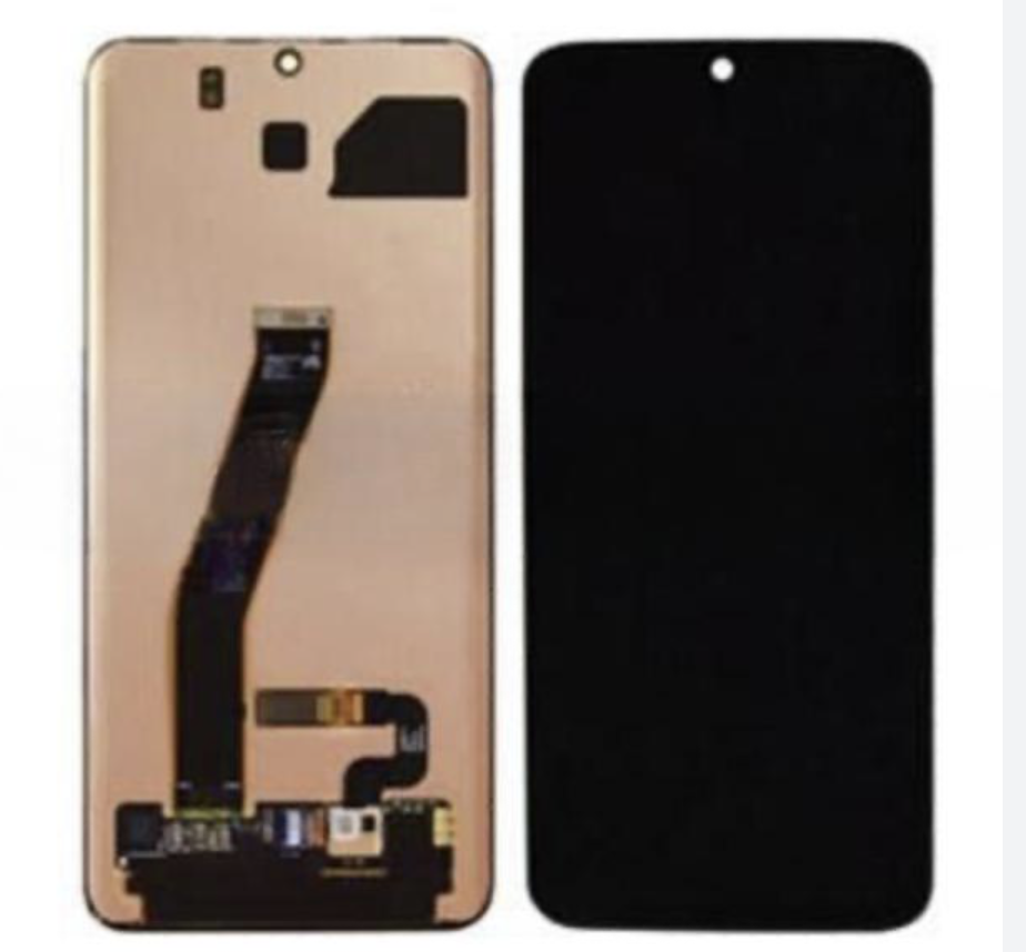 （取り寄せ品）Galaxy S20 4G｜5G (SM-G980｜G981｜SC-51A｜SCG01)フロントパネル 黒